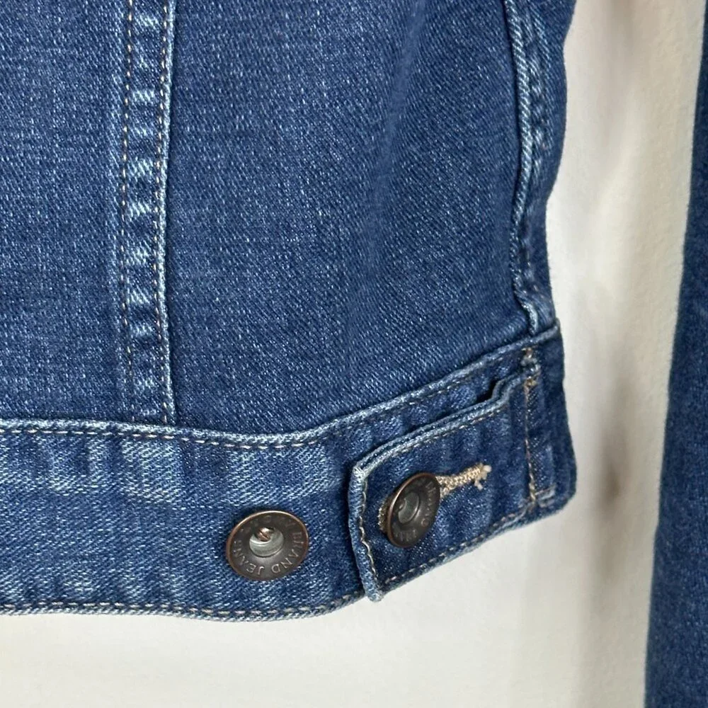Lucky Brand Jean Jacket Girls Size M EUC